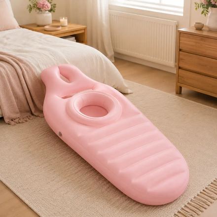 The Bump Lounger inflatable pregnancy lounger